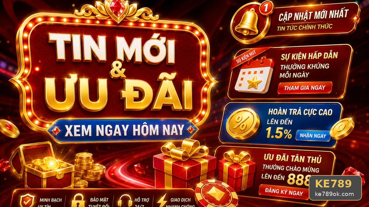 Hướng Dẫn Truy Cập KE789 Năm 2026: Tin Mới, Ưu Đãi Và Giới Hạn Ngân Sách Cần Phân Tích
