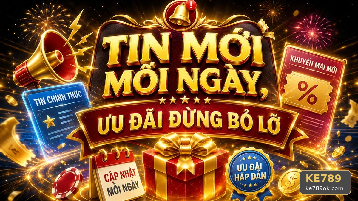 Hướng Dẫn Truy Cập KE789: Phân Biệt Dữ Kiện, Quảng Cáo Và Kỳ Vọng Thực Tế Về Tin Mới, Ưu Đãi